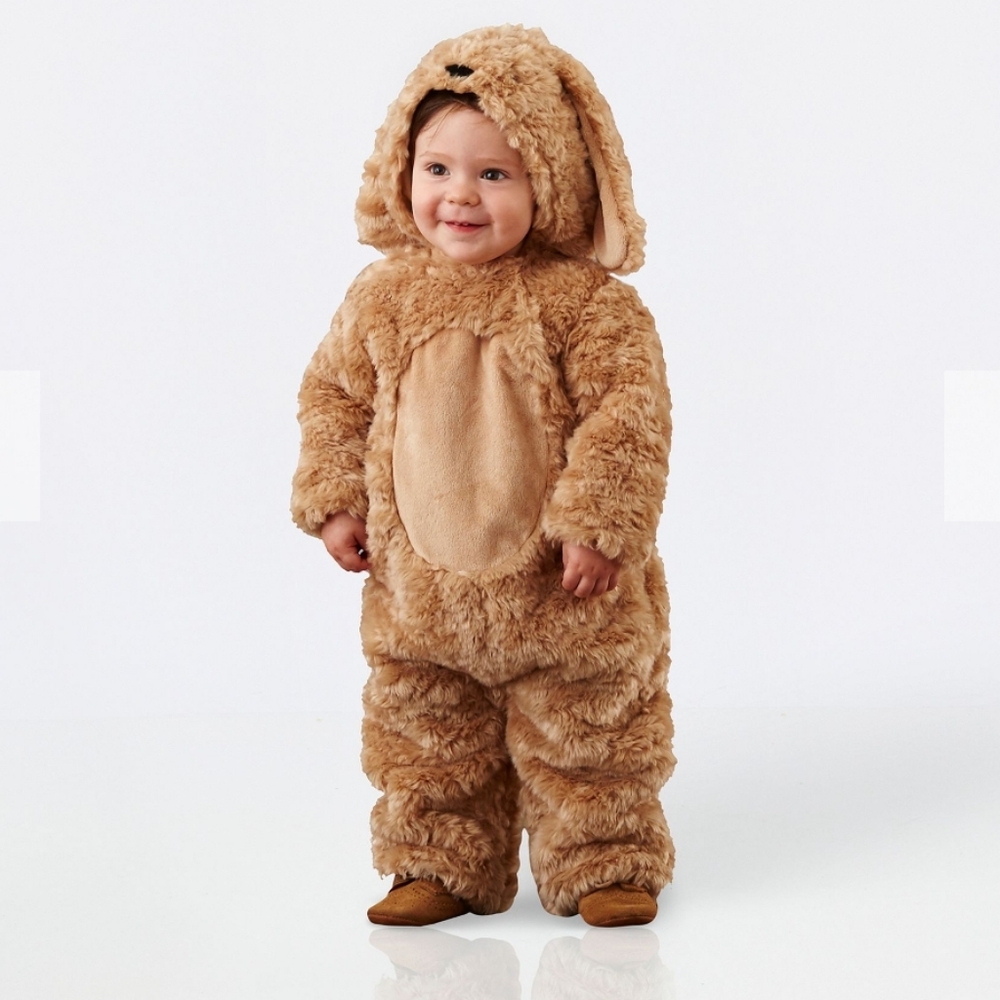 Pottery Barn Kids Plush Brown Bunny Costume